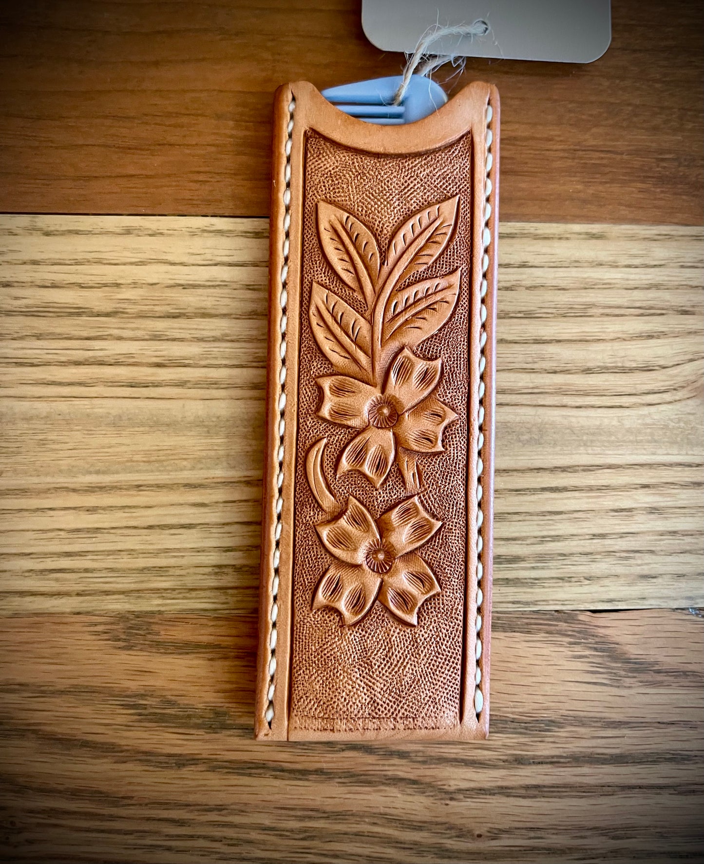 Vintage Stamped/Carved Handcrafted Leather Accessory Collection (CW)