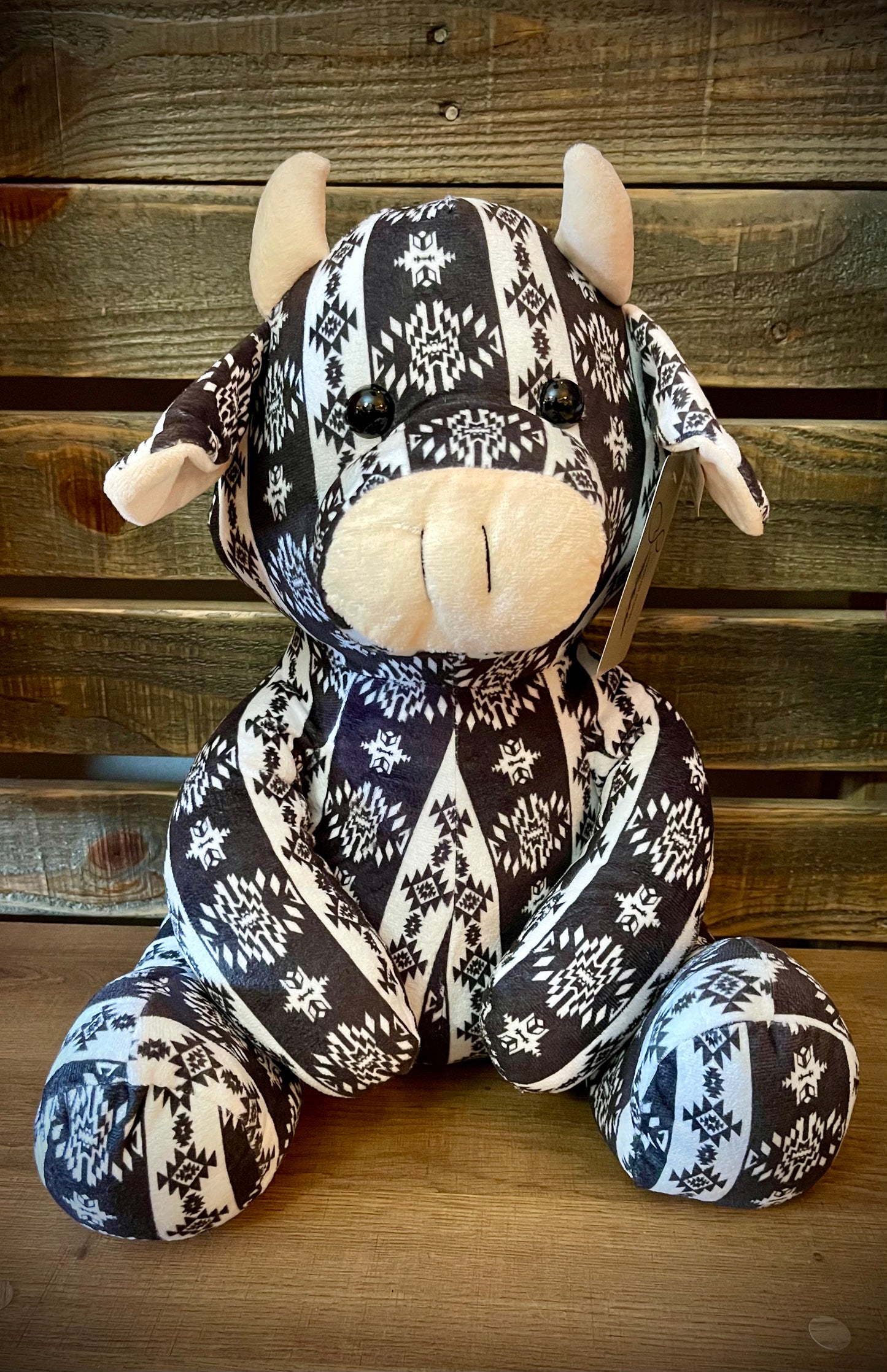 "Farm Pals" Plush Toys- Cow (NEW Large Size Now Available)