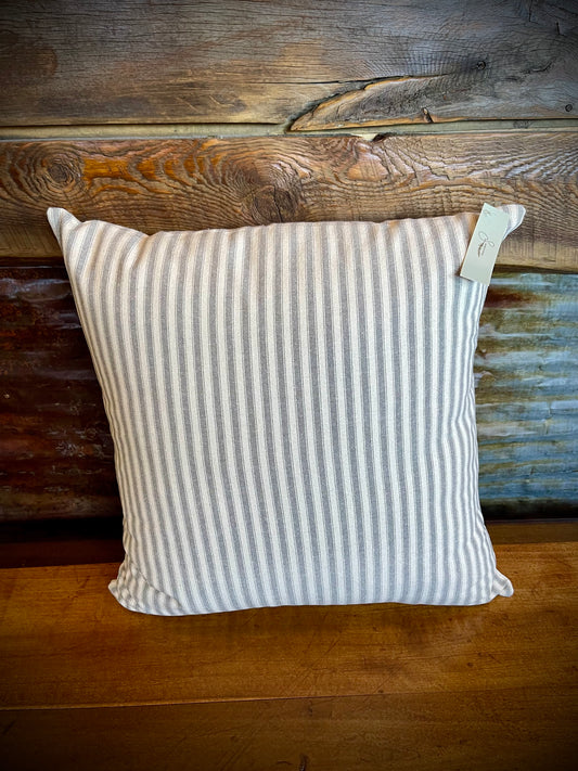 Grace Ticking Stripe Pillow