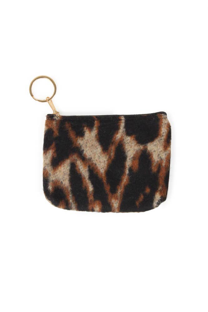 Leopard Print Coin Purse