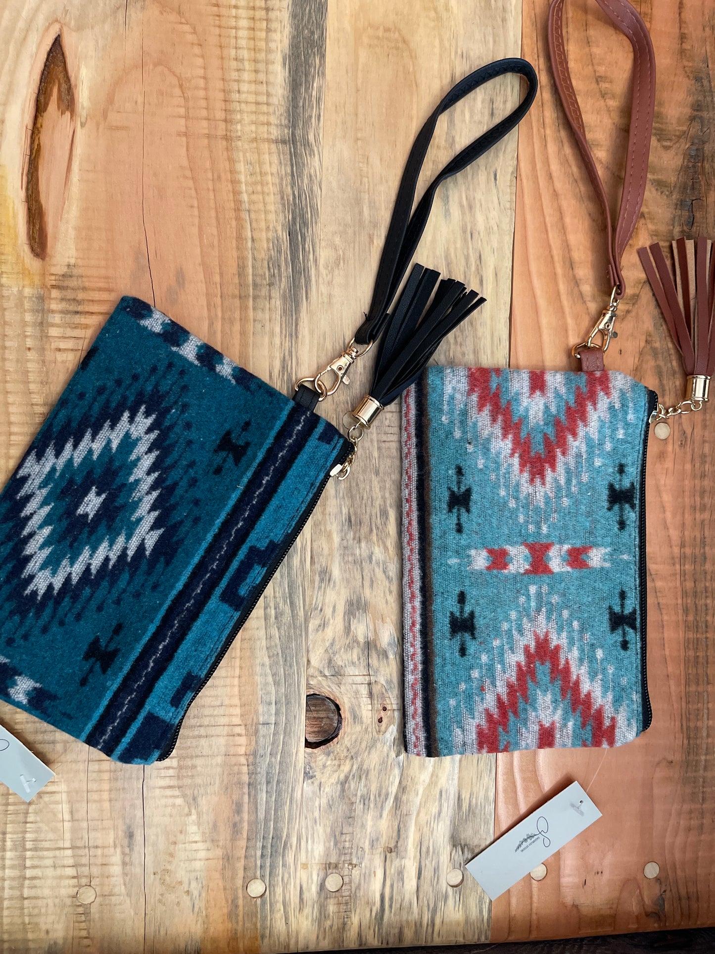 Western Wristlet Pouch Bag