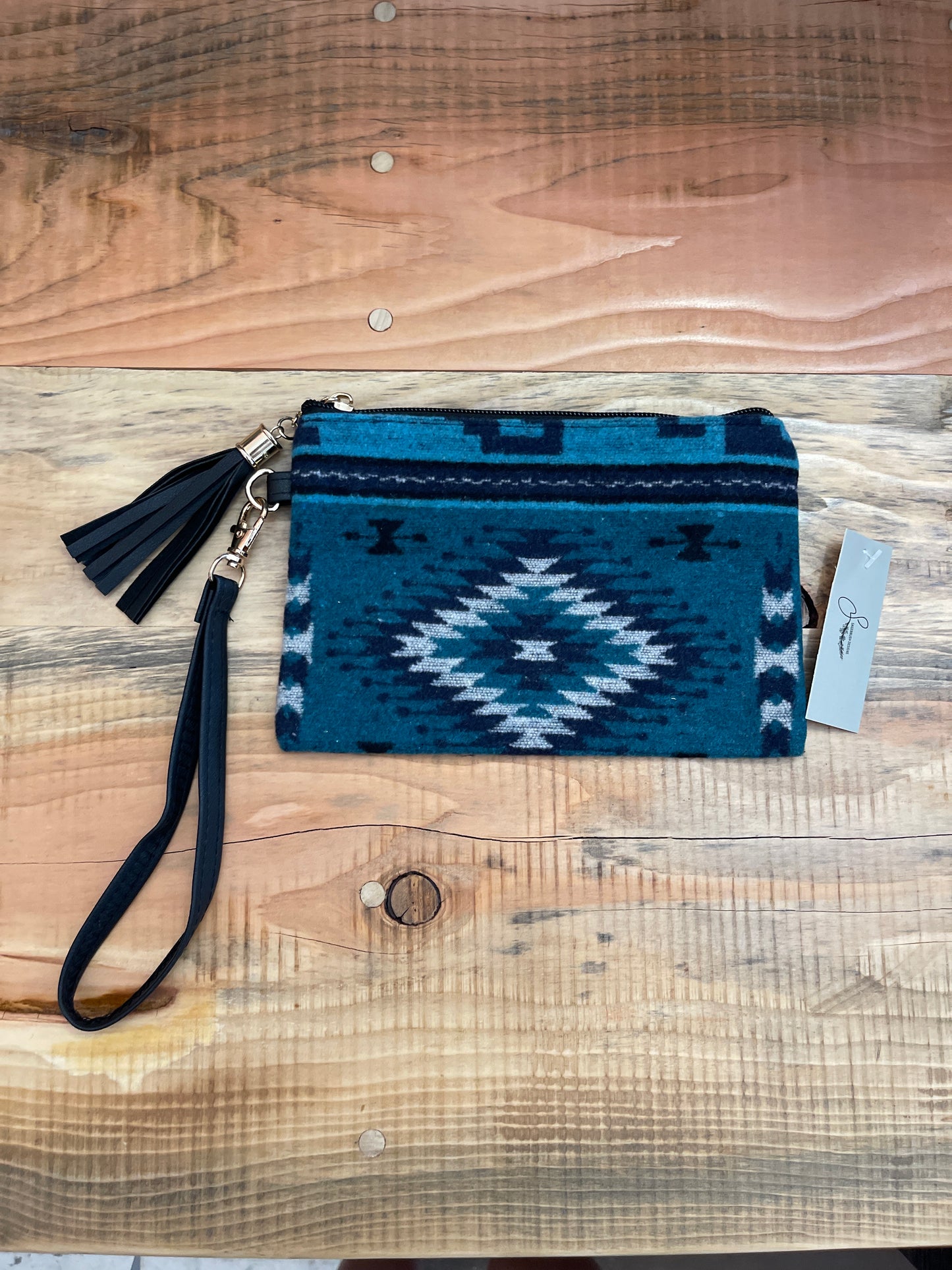 Western Wristlet Pouch Bag