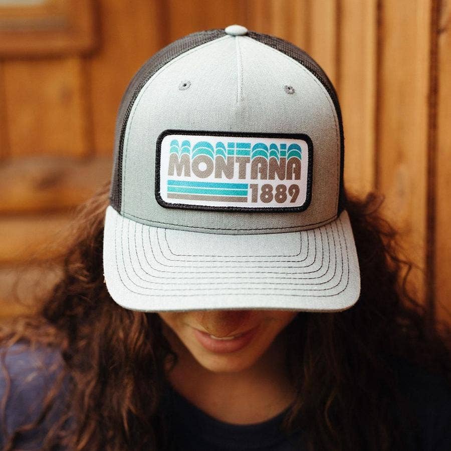 Chapeaux de camionneur unisexe Montana