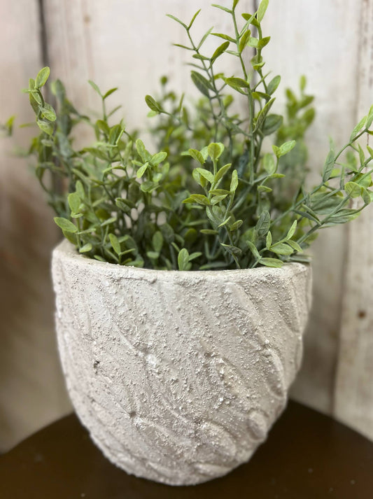 Medium White Planter