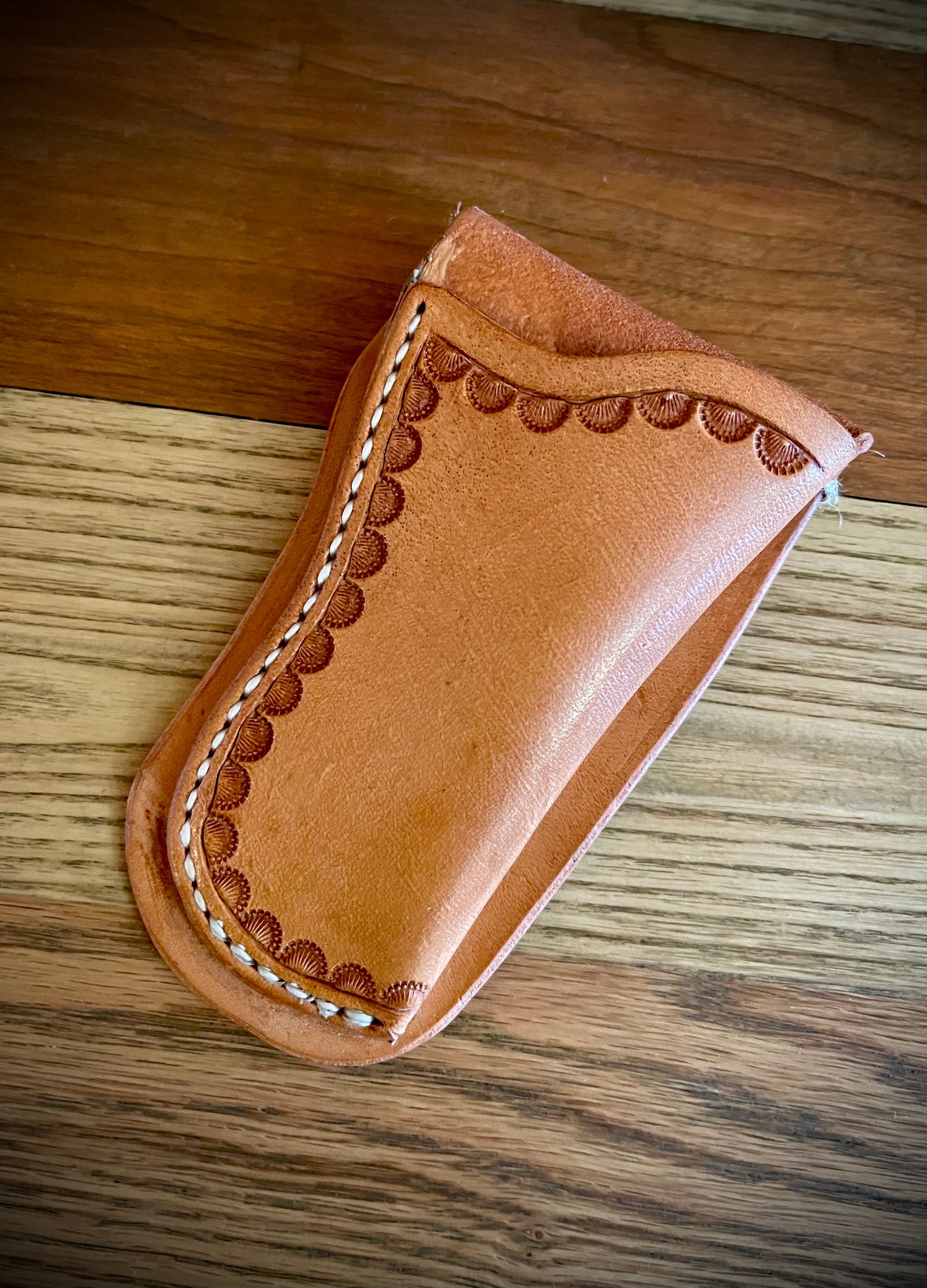 Vintage Stamped/Carved Handcrafted Leather Accessory Collection (CW)