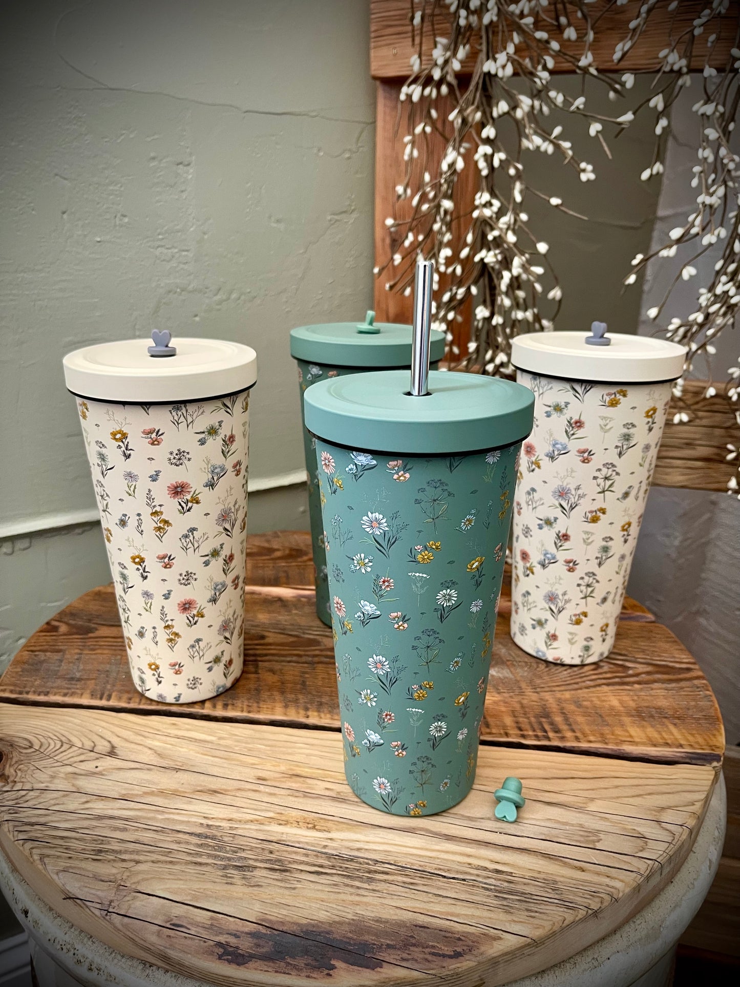 Mountain Wildflower Travel Tumbler