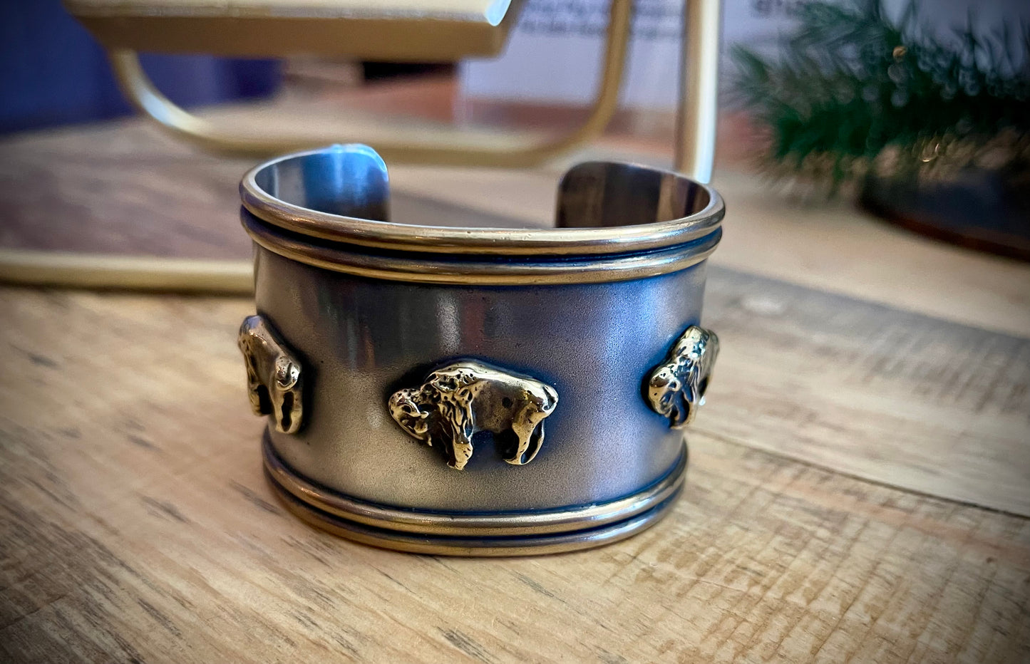 Vintage Collection Sterling Silver Chunky Buffalo Cuff