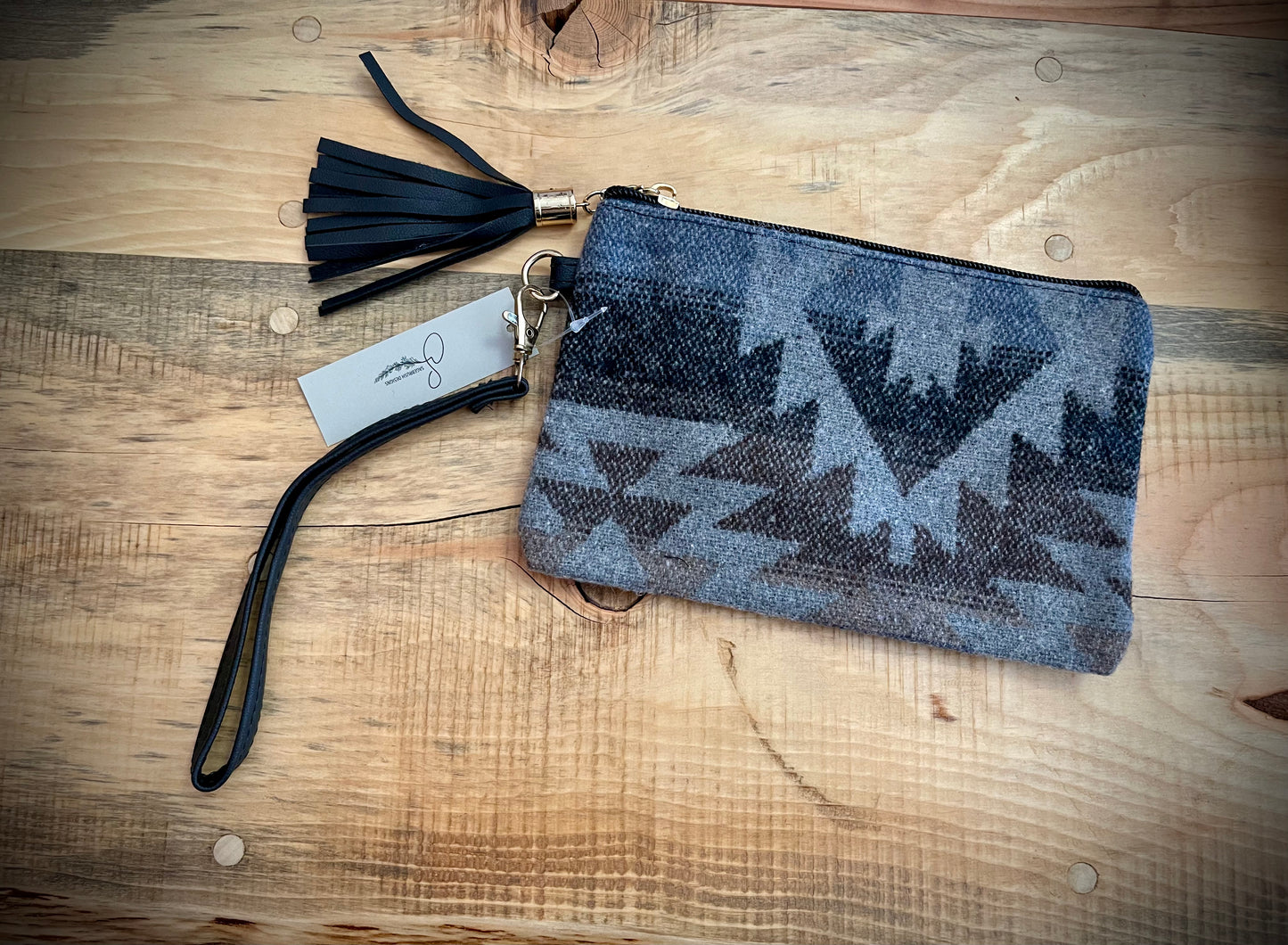 Western Wristlet Pouch Bag