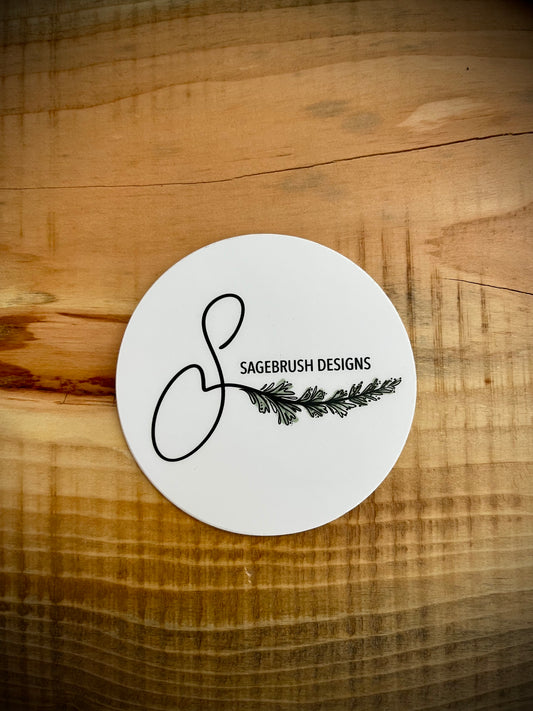 “Sagebrush Designs” Vinyl Stickers