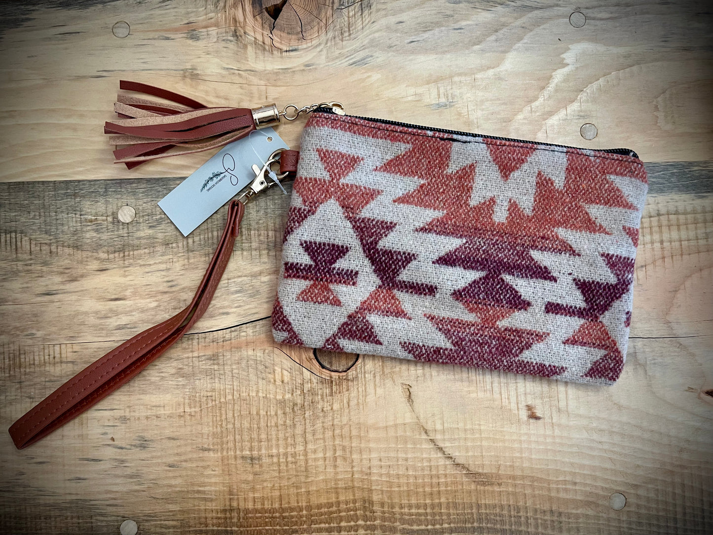 Western Wristlet Pouch Bag