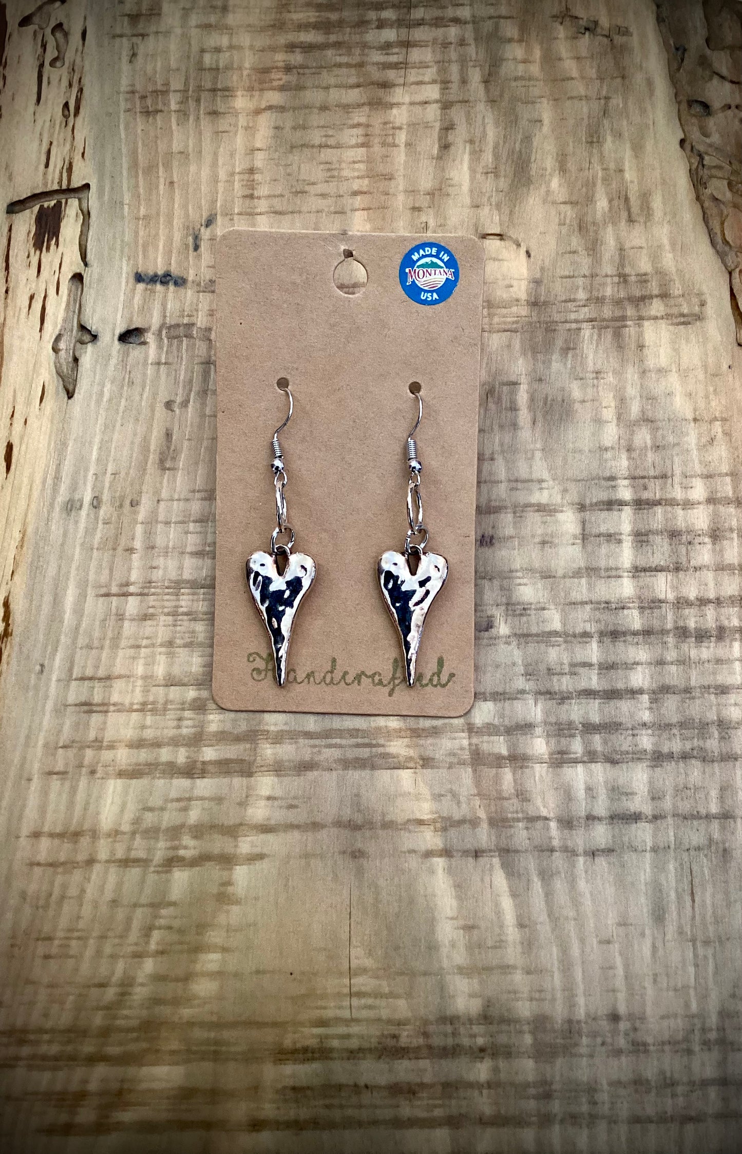 Boucles d'oreilles perlées à la main : Argent