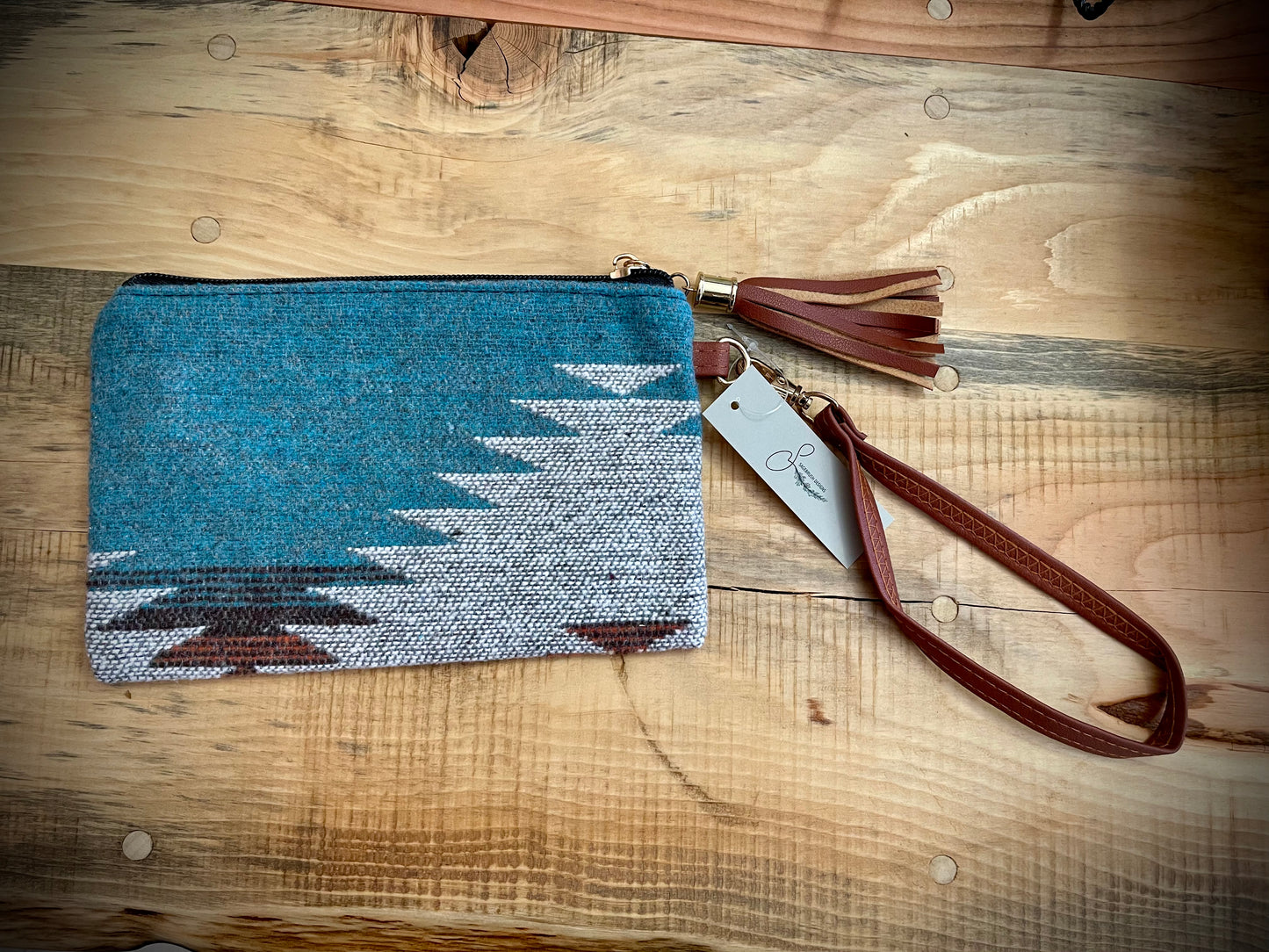 Western Wristlet Pouch Bag