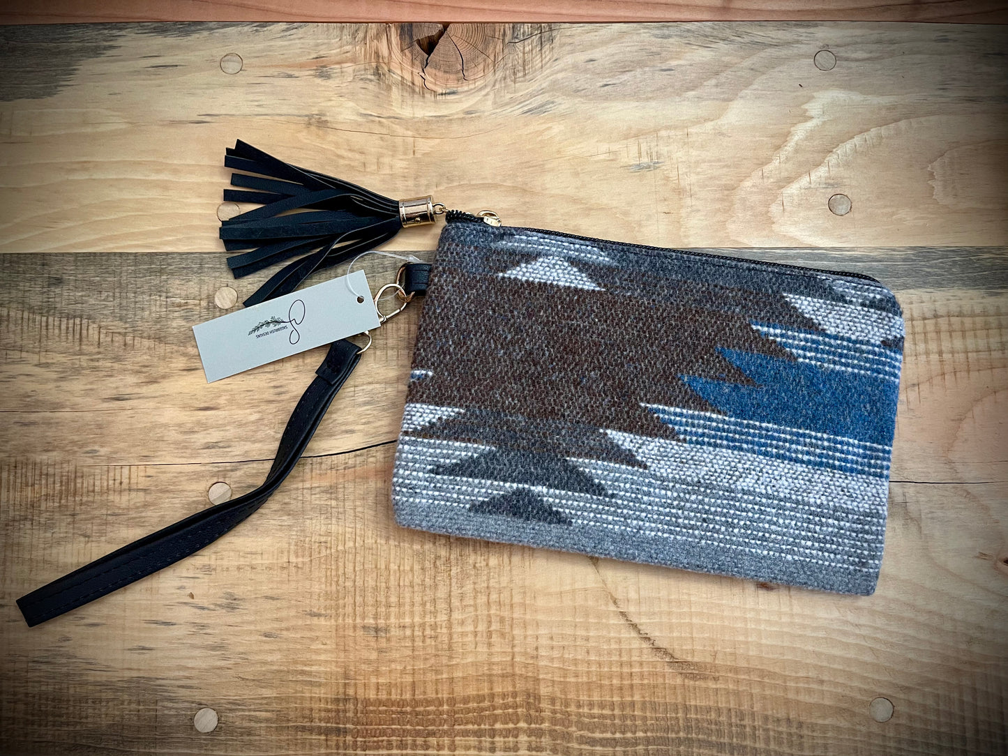 Western Wristlet Pouch Bag