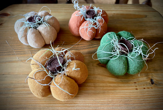 Cloth Decor Pumpkins