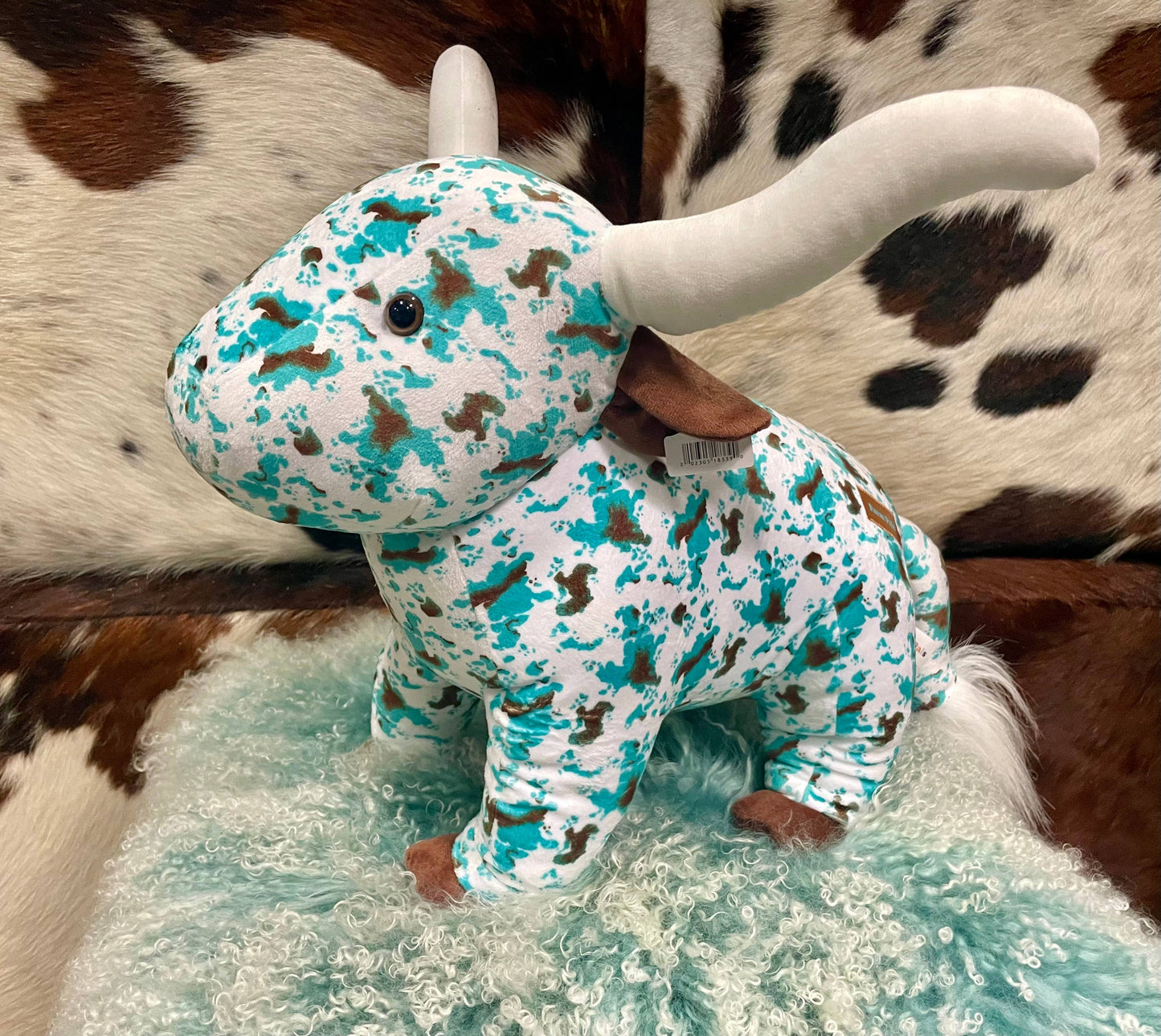 Jouet en peluche « Farm Pals » - Longhorn (taille mini uniquement)